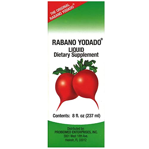 Rabano Yodado Supplement Liquid, 8 fl.oz