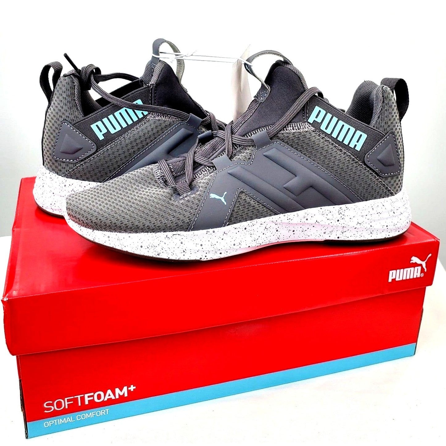 Puma Sneakers Woman Slip-on Contempt Demi Activewear Shoes Athleisure Gray