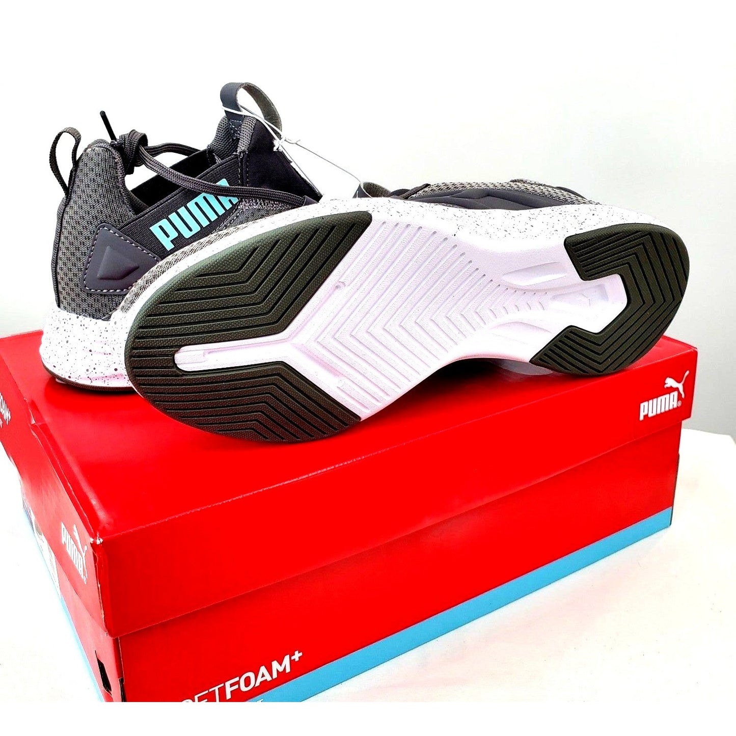 Puma Sneakers Woman Slip-on Contempt Demi Activewear Shoes Athleisure Gray