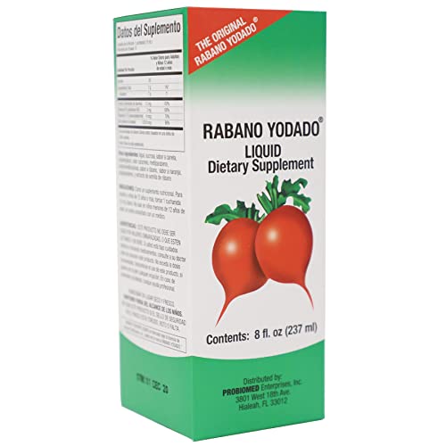 Rabano Yodado Supplement Liquid, 8 fl.oz