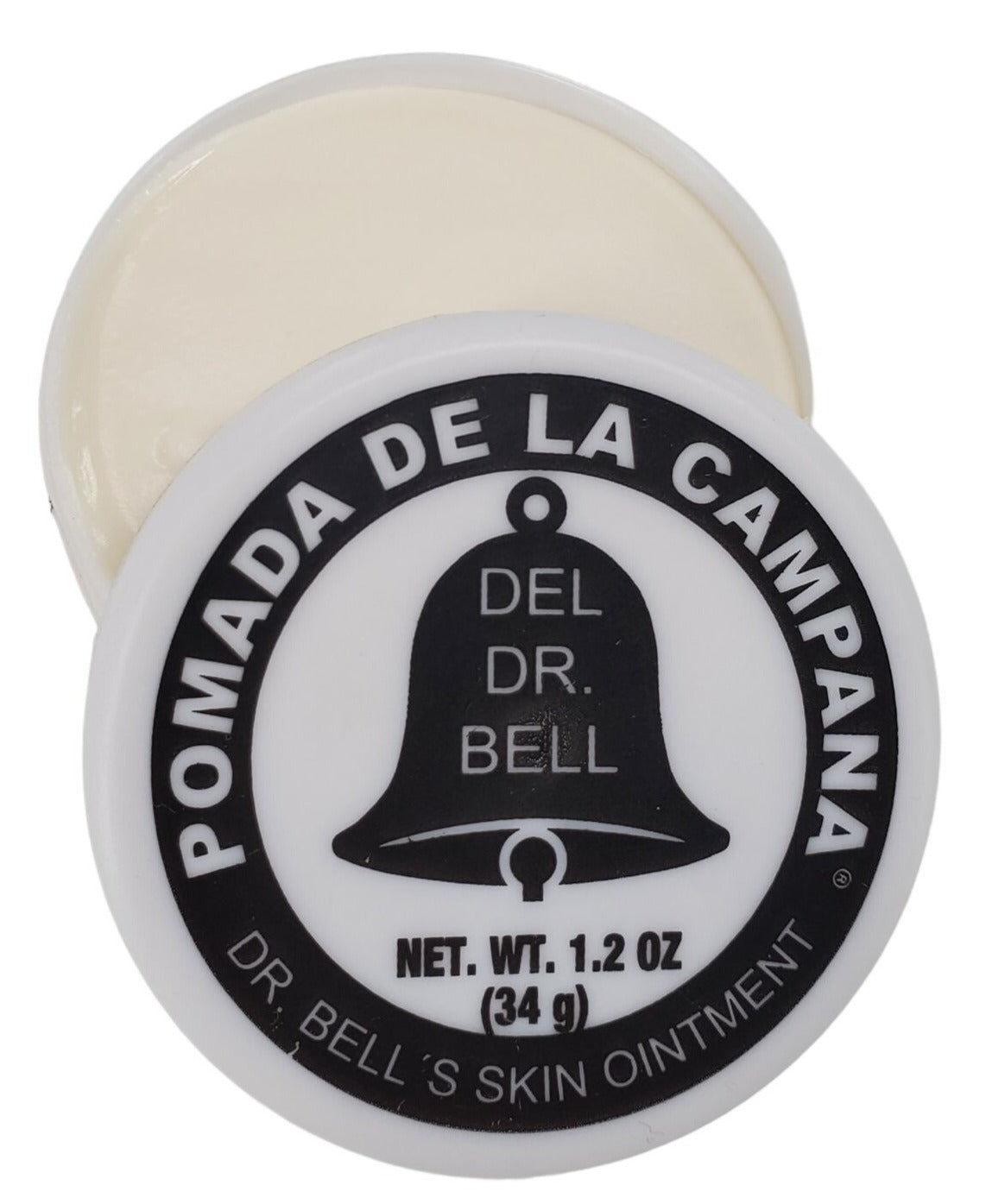 Del DR Bell Pomade Skin Ointment with Allantoin, Pomada De La Campana 1.2 Ounce Container