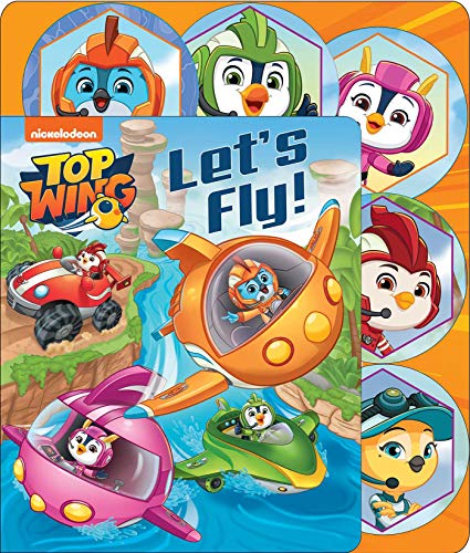 Nickelodeon Top Wing: Let's Fly! Sliding Tab Interactive Children's Board book