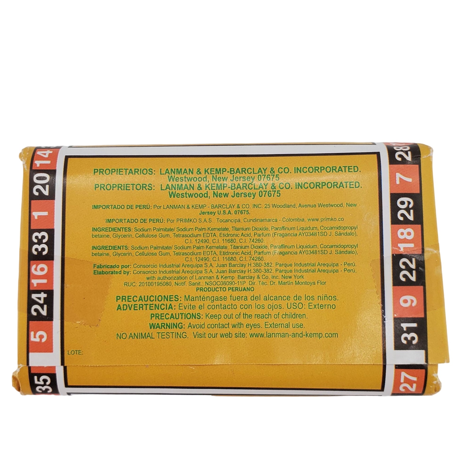 Sandalwood Soap Murray&Lanman Sanadalo Sandalwood Complexion soap bar