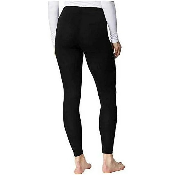 32 Degrees Heat 2-Pack Women Base Layer Lightweight Anti-odor Stretch Pants Black