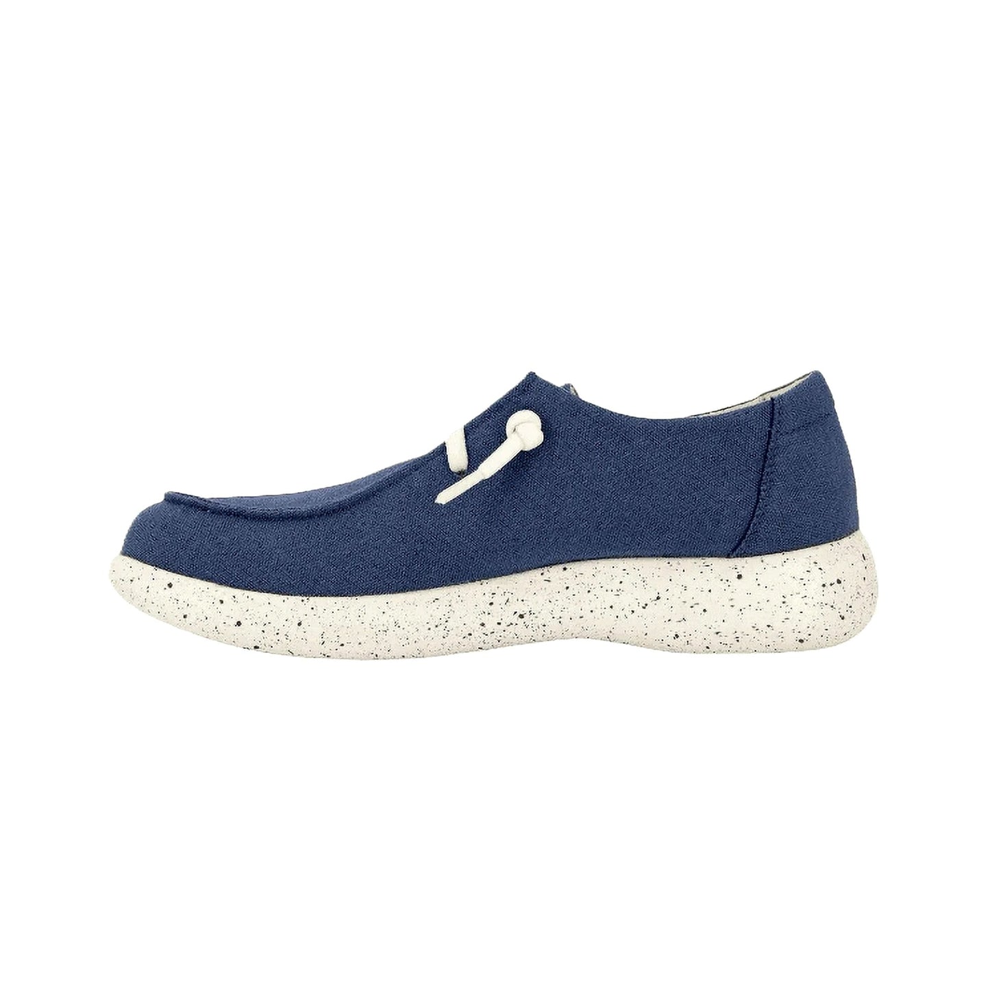 Jsport Wenden Women Casual Slip on Boat Shoes Nautical Sneaker Navy Blue