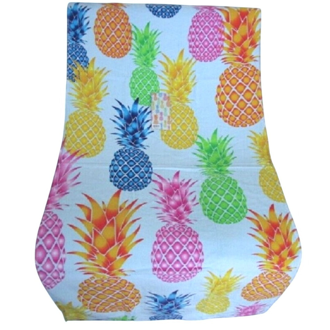 Pineapple Cotton Large Beach Towel Bath Home Bathroom 60x30 Tropical Island