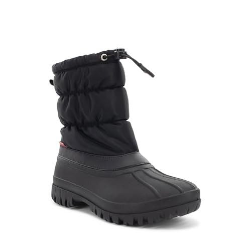 Chooka Women Nylon Puffer Snow Boot Mid-Calf Winter Outdoor Faux Fur Insulated