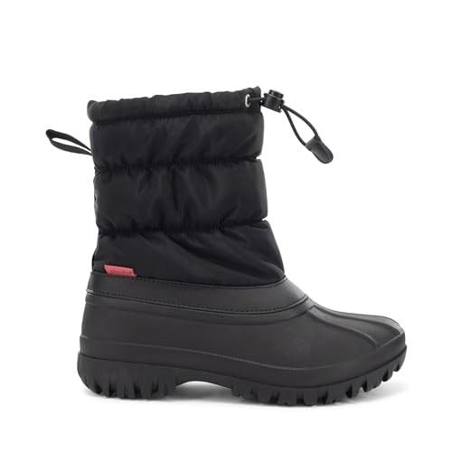 Chooka Women Nylon Puffer Snow Boot Mid-Calf Winter Outdoor Faux Fur Insulated
