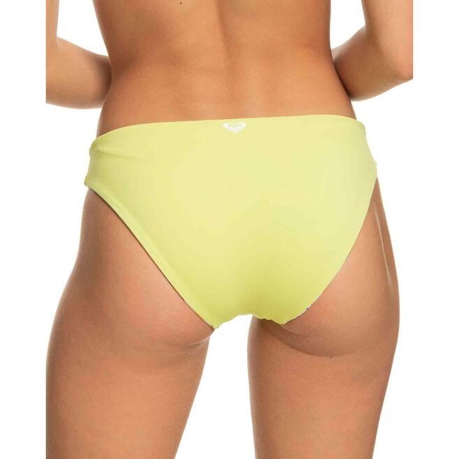 Roxy Reversible Revo Hi Snow White Pualani Combo Bikini Bottom Mid-rise Swimwear