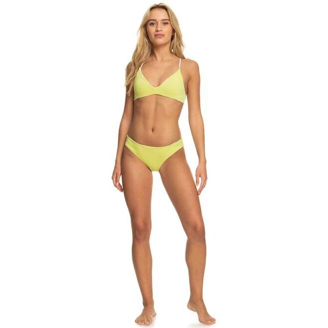 Roxy Reversible Revo Hi Snow White Pualani Combo Bikini Bottom Mid-rise Swimwear