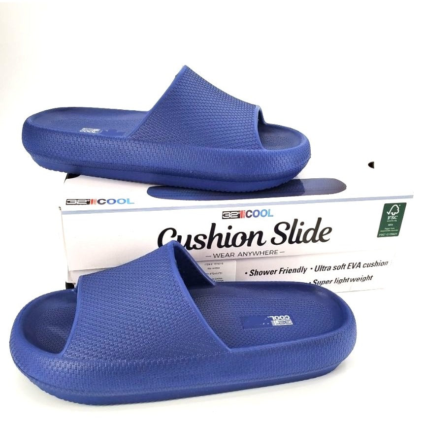 32 Degrees Sandals Cushion Slide-on Outdoor Waterproof shoes College Shower