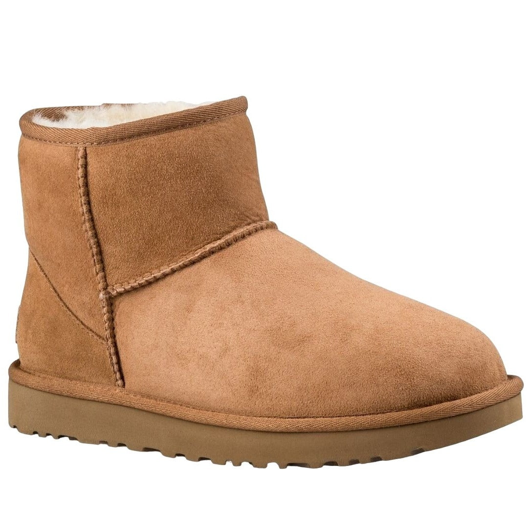 UGG Boots Classic Mini II Genuine Suede Shearling Winter Fur Shoes Outdoor
