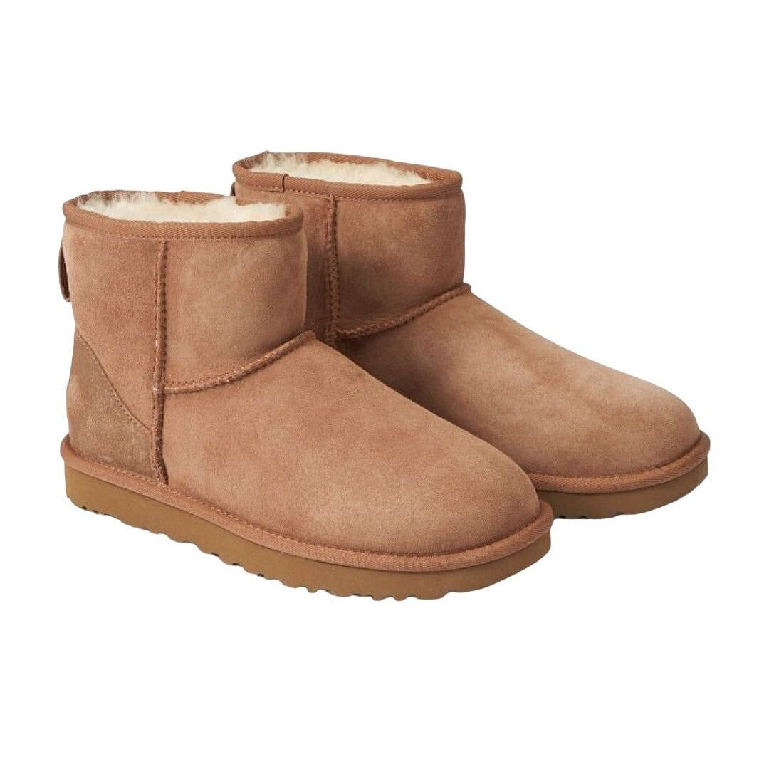 UGG Boots Classic Mini II Genuine Suede Shearling Winter Fur Shoes Outdoor