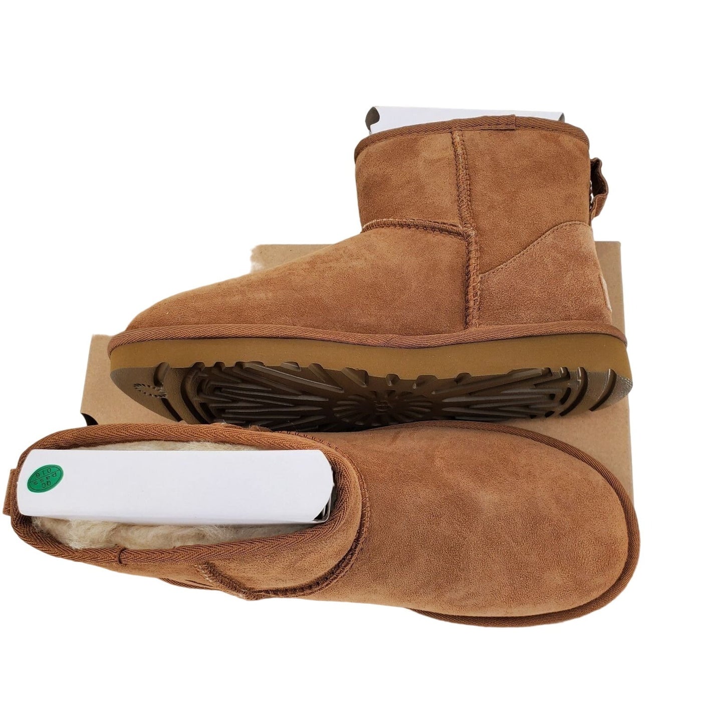 UGG Boots Classic Mini II Genuine Suede Shearling Winter Fur Shoes Outdoor