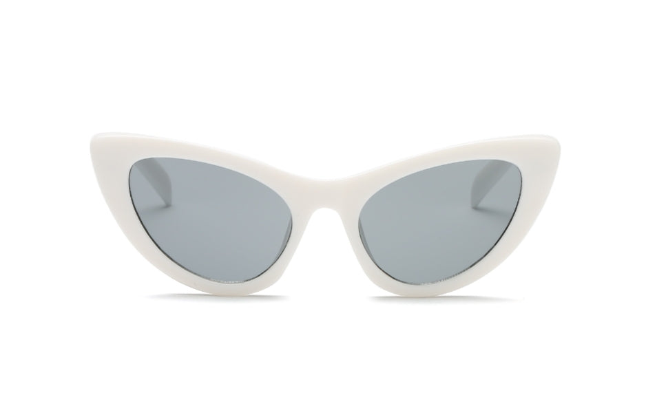 Retro 50s High Point Cat Eye Women's Sunglasses UVA UVB Eye Protection Case Included