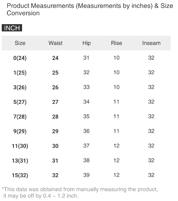 RISEN Mid-Rise Tummy Control Slim Fit Baggy Wide Leg Pants Distressed Denim Jeans