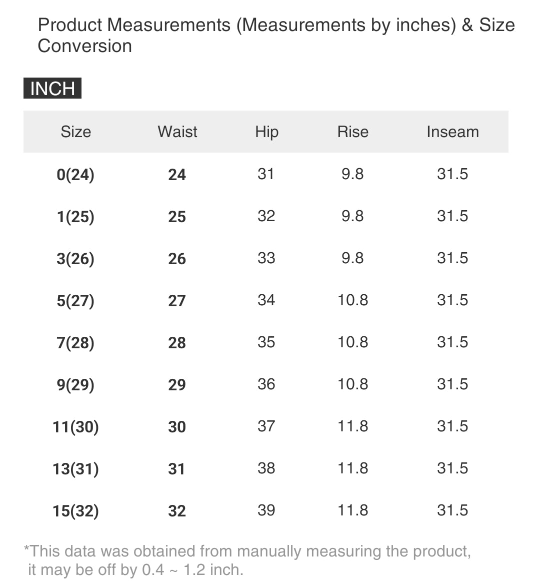 RISEN Mid-Rise Tummy Control Pants Corduroy Relaxed Fit Straight Leg Jeans