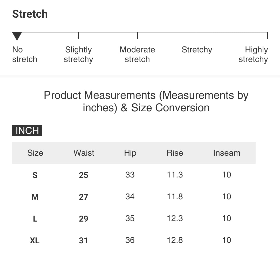 Risen Camo High-Rise Drawstring Patch Pocket Bermuda Boyfriend Fit Denim Shorts