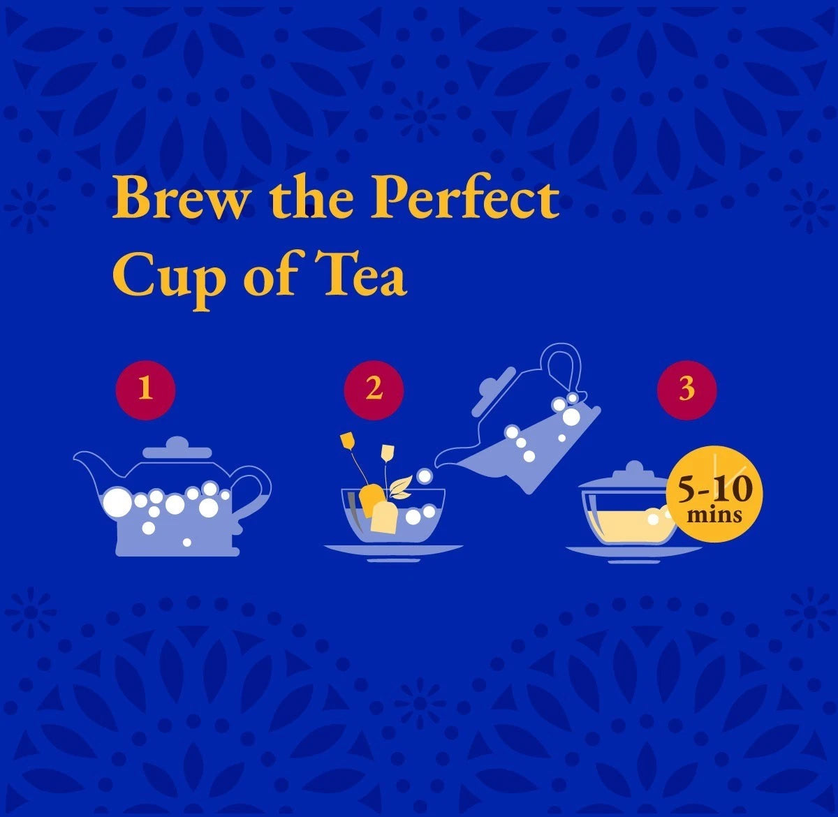 Tadin Turmeric Tea Blend 24 Ct Herbal Tea Turmeric & Spices Anti-Inflammatory Support & Wellness Tea