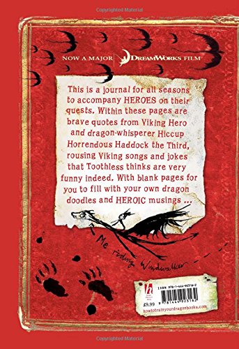 How to Train Your Dragon A Journal for Heroes Children's Hardcover Book