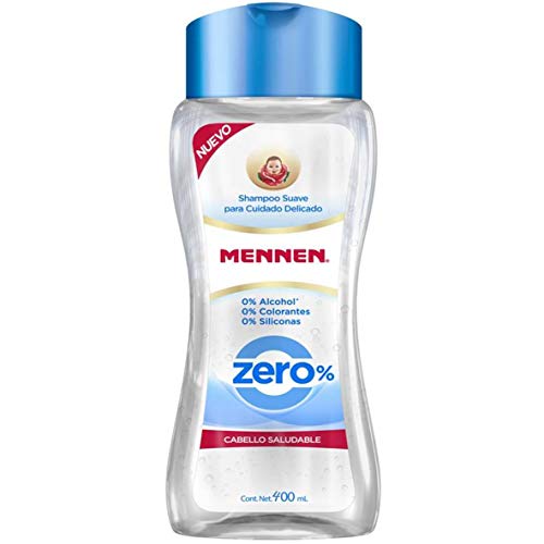 Mennen Baby Magic Shampoo ZERO 400 mL bottle (12.52 oz): Gentle, Tear-Free Shampoo for All Hair Types