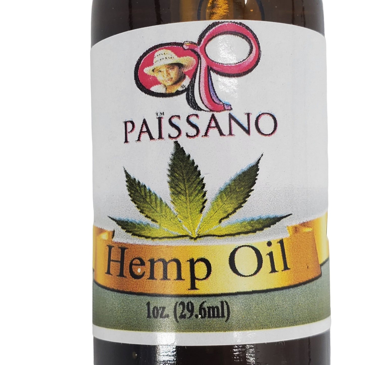 Paissano Hemp Oil: All-Natural Skin Regeneration , Moisturizing Oil, Omega 3 & 6 Fatty Acids | 1 ounce Glass Bottle Dropper included