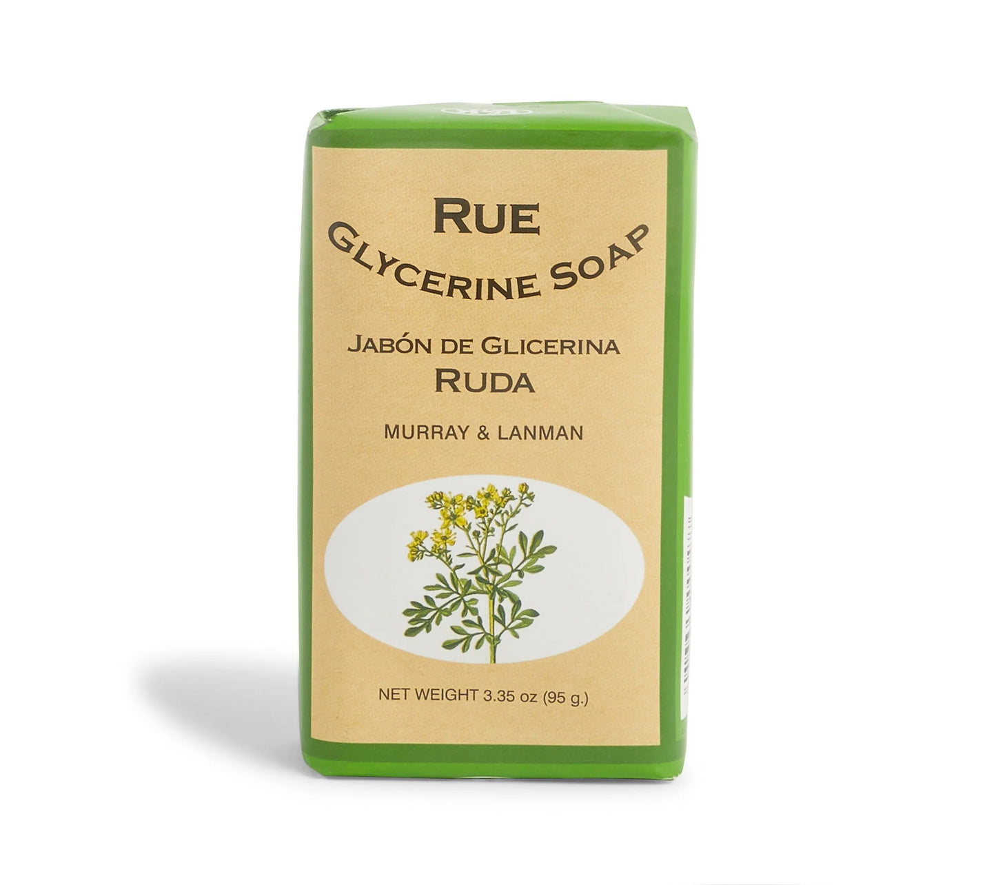 Rue Glycerine Spiritual Cleansing Soap Bar 3.3oz Botanical Rue Plant Herbal Extract