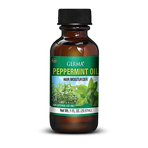 Germa Peppermint Oil | Natural Hair Moisturizer and Emollient for Dry Skin. 1 oz