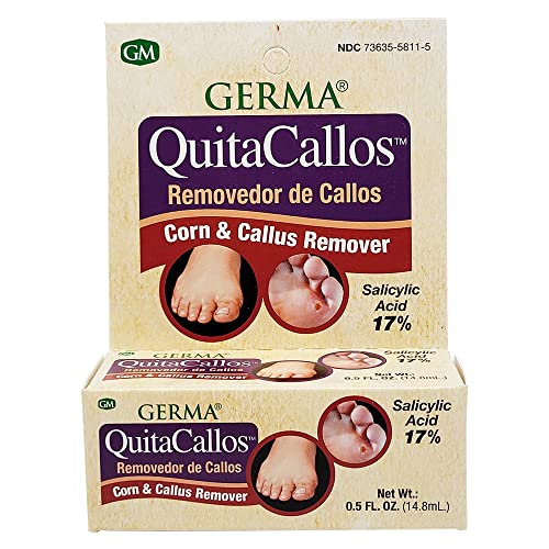 Germa Quita Callos Corn and Callus Remover 0.5oz Bottle with applicator