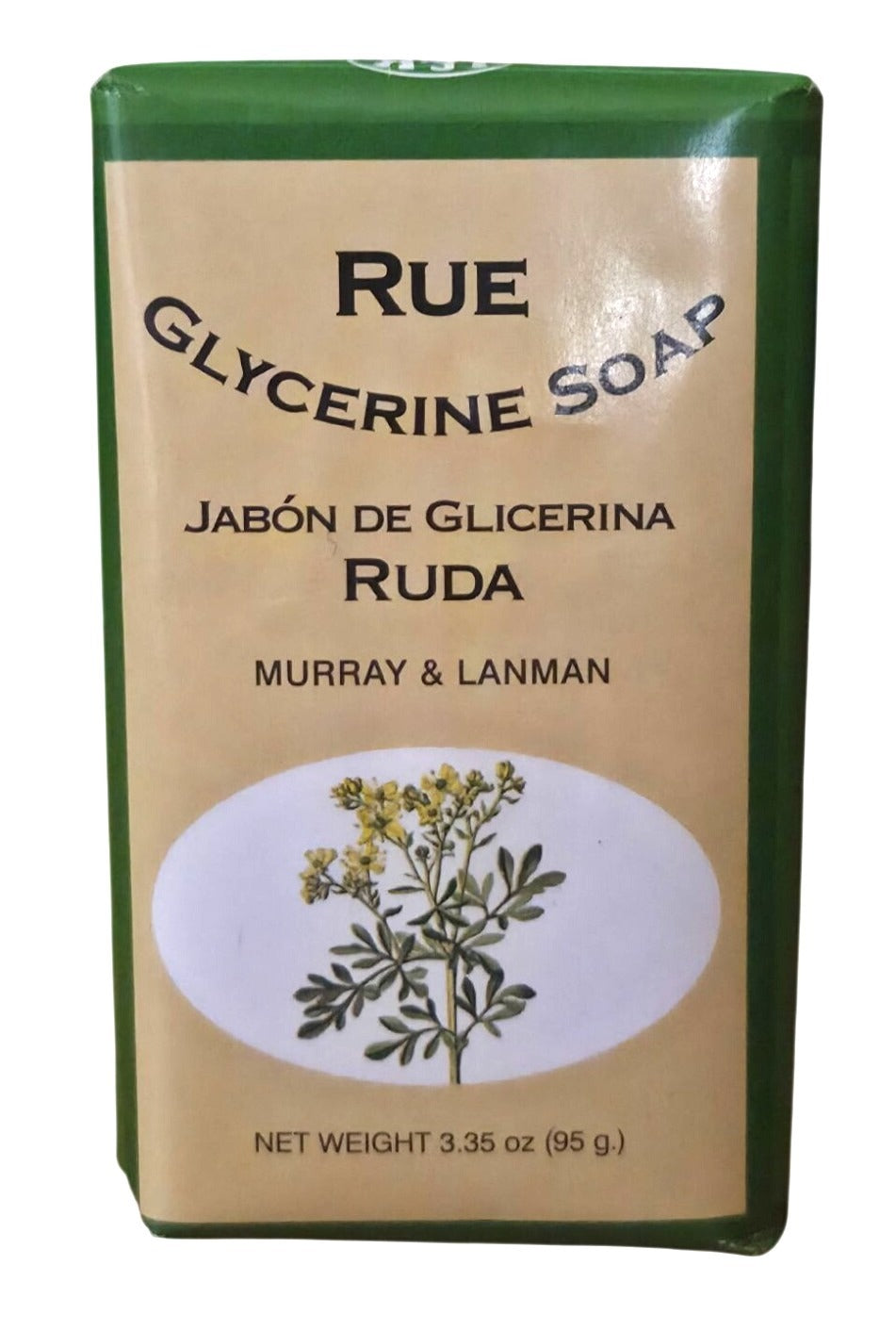 Rue Glycerine Spiritual Cleansing Soap Bar 3.3oz Botanical Rue Plant Herbal Extract