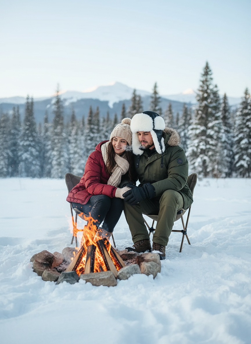 Plush Trapper Hat Winter Thermal Faux Fur Vegan Earflap Snap Closure