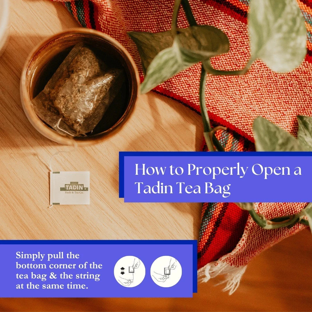Tadin Turmeric Tea Blend 24 Ct Herbal Tea Turmeric & Spices Anti-Inflammatory Support & Wellness Tea