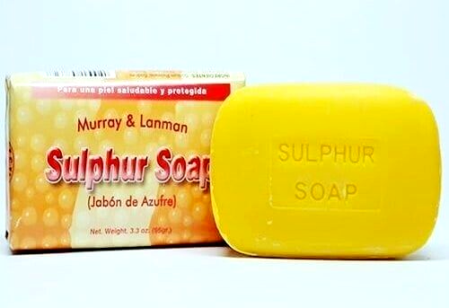 Sulfur Soap Murray & Lanman  Sulphur Soap Jabon de Azufre 3.3oz