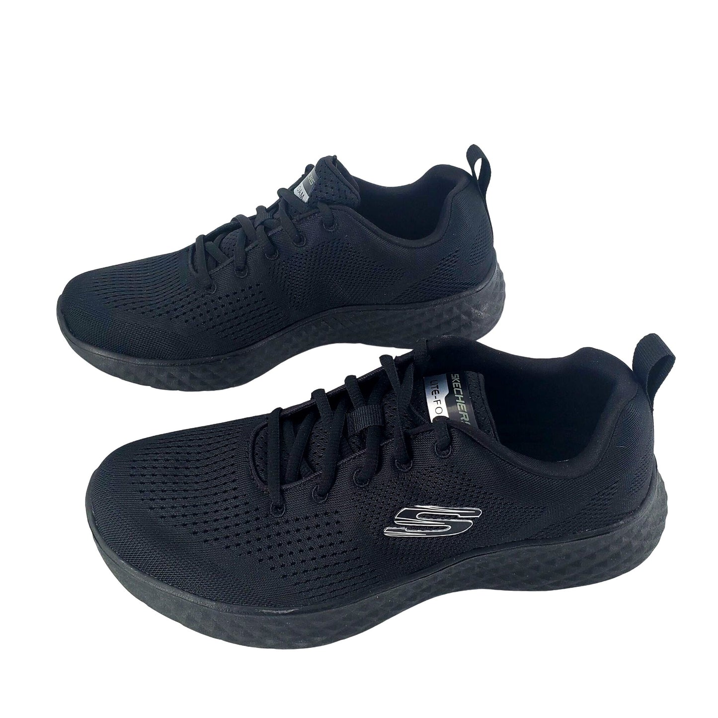 SKECHERS Sneakers Men's Lite Foam Activewear Air Cooled Athletic Shoes Black