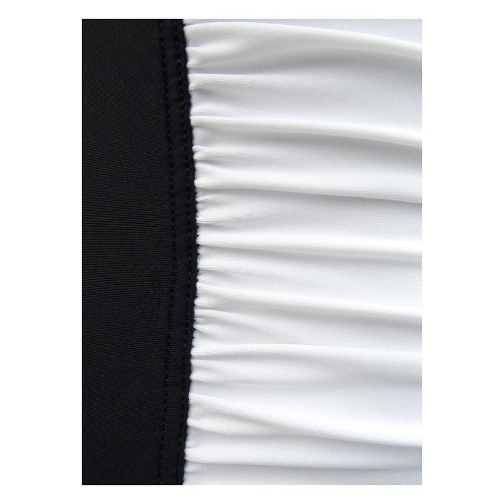 Calvin Klein Colorblock Asymmetric High-Neck Swimwear One-Piece Swimsuit