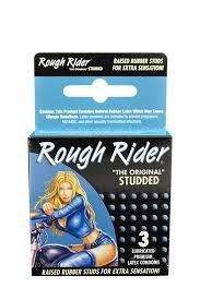 Rough Rider Original Studded Condoms - 3 Count/BOX