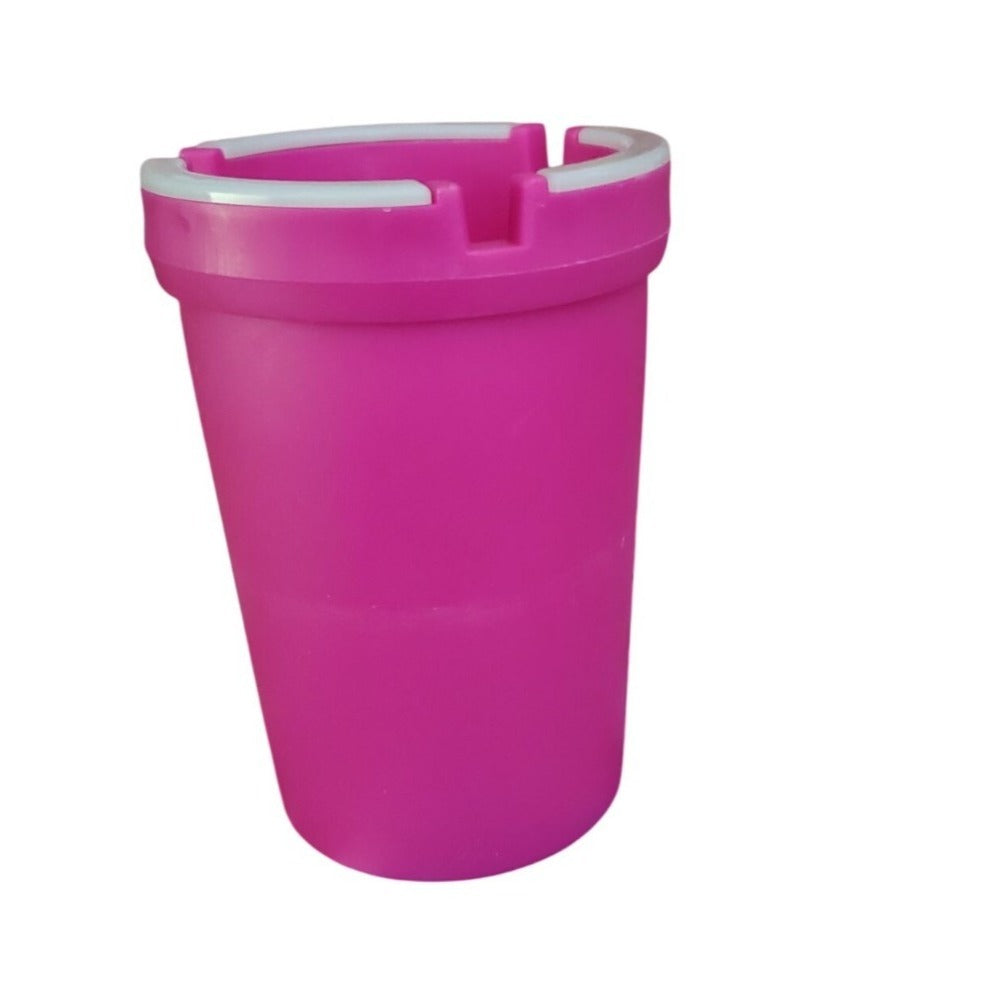 Butt Bucket Stub Out Car Ash Tray Glow in the Dark Cup Holder Self Extinguishing