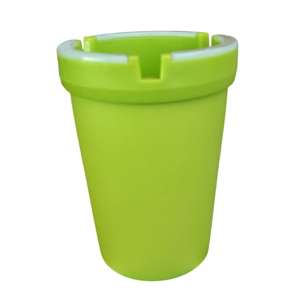 Butt Bucket Stub Out Car Ash Tray Glow in the Dark Cup Holder Self Extinguishing
