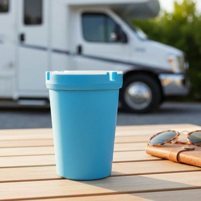 Butt Bucket Stub Out Car Ash Tray Glow in the Dark Cup Holder Self Extinguishing