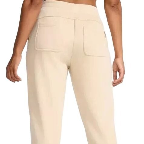 Mondetta Women Fleece Jogger Pants Leisure Elastic Waist Sweatpants Loungewear