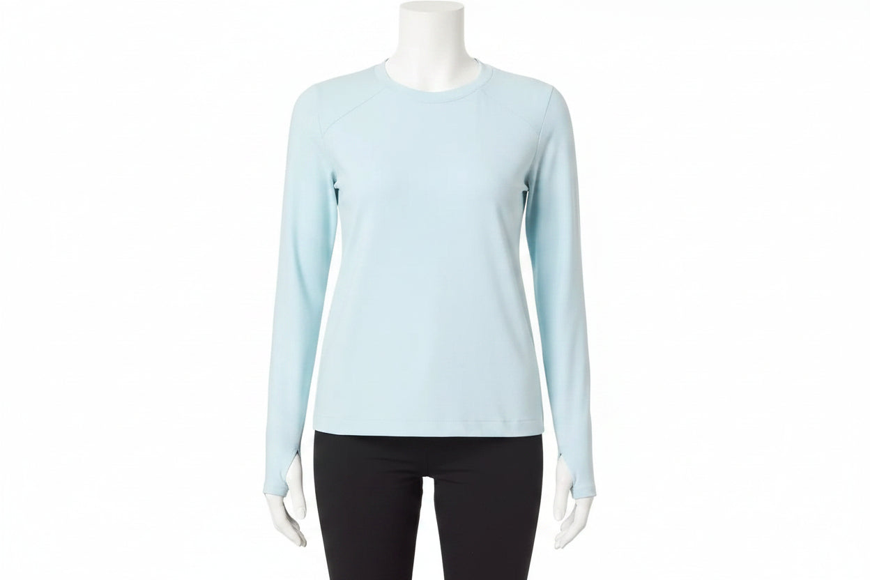 Mondetta Athletic Anti-odor Moisture Wicking  Active Top Thumb Holes Shirt