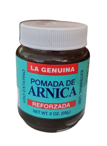 La Genuina Reinforced Arnica Pomade, 2oz (58gr) / Pomada De Arnica Reforzada