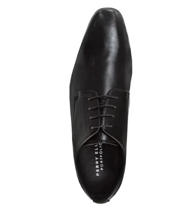 Perry Ellis Men's Leather Dress Shoes Lace-up Oxford Smooth Buffed Business