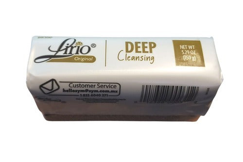 Lirio Dermatologic Cleansing Bath/Body soap- 5.29 oz (150g) - Jabon Lirio Neutral Bar Soap