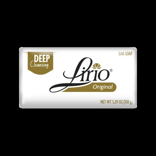 Lirio Dermatologic Cleansing Bath/Body soap- 5.29 oz (150g) - Jabon Lirio Neutral Bar Soap