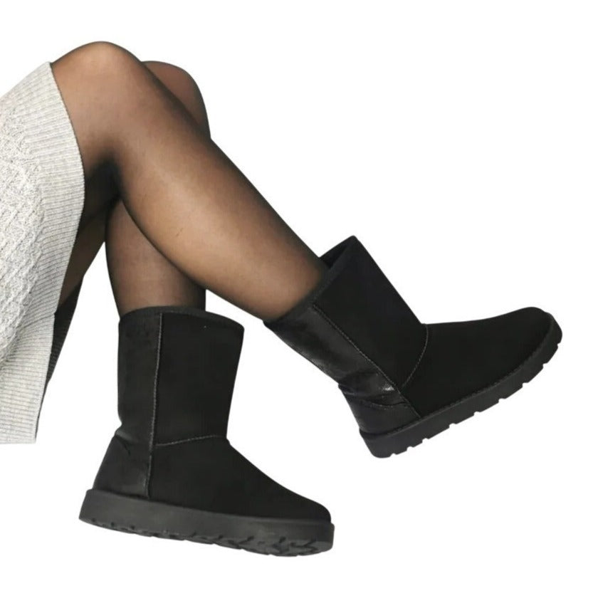 UGG 6 Classic Short II Women Fur Boots Black Designer Luxury Suede Shoes Winter