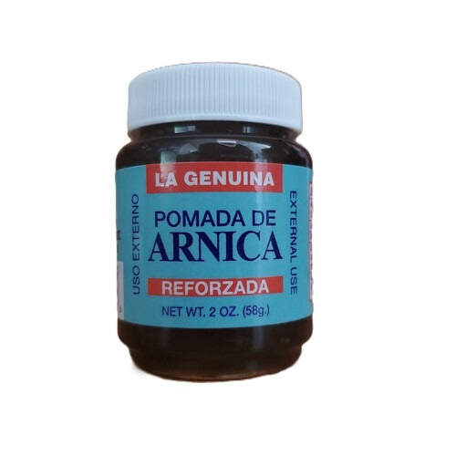 La Genuina Reinforced Arnica Pomade, 2oz (58gr) / Pomada De Arnica Reforzada