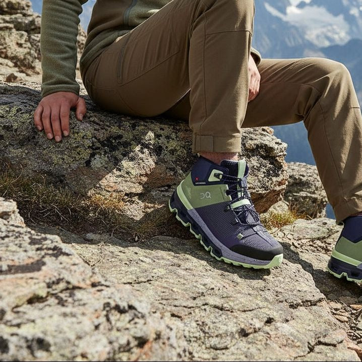 On Womens Cloudtrax Hiking Boots Hiking Trail Ankle Outdoor Activewear Shoes