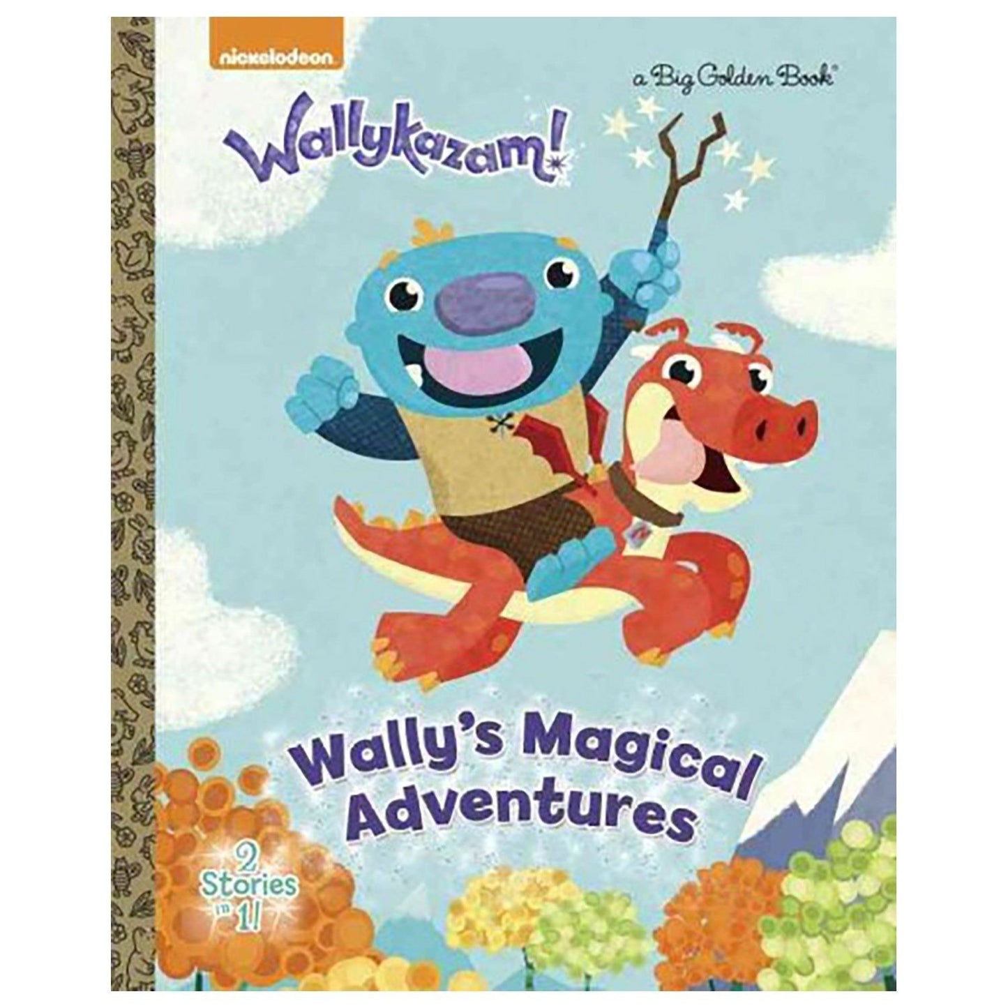 Wallykazam! Wally's Magical Adventures by Golden Books 2 Stories in 1 Education