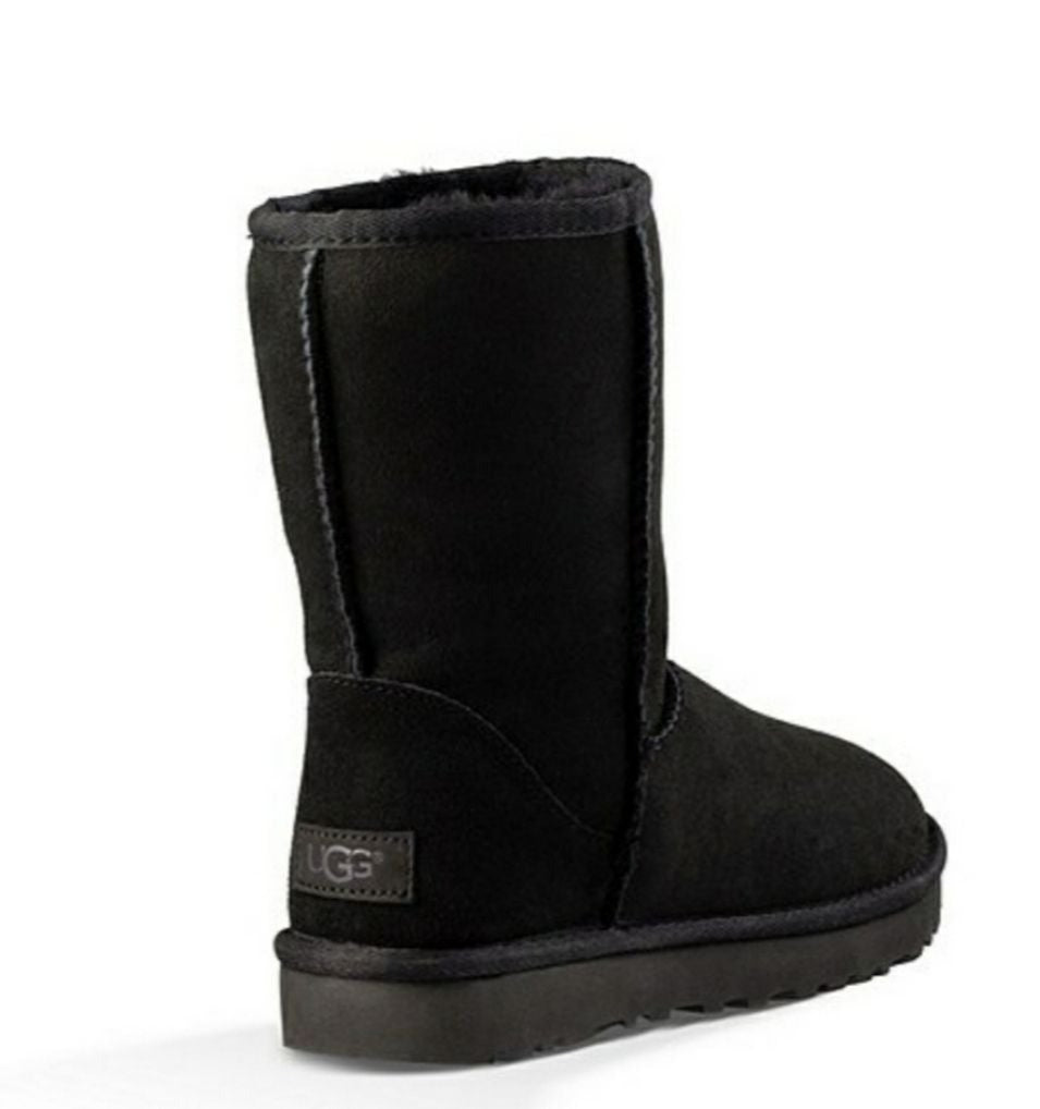 UGG 6 Classic Short II Women Fur Boots Black Designer Luxury Suede Shoes Winter
